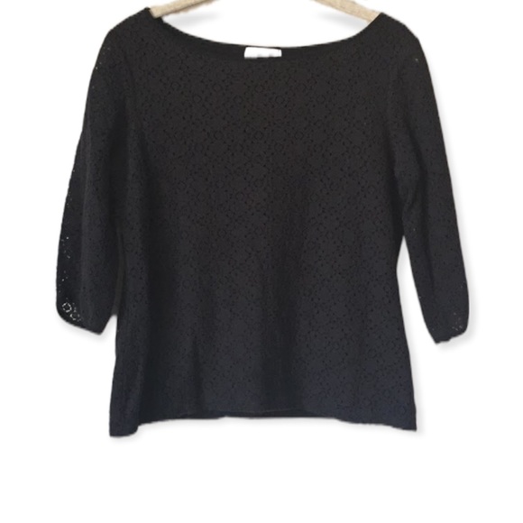 Black Lace Top - Picture 2 of 8